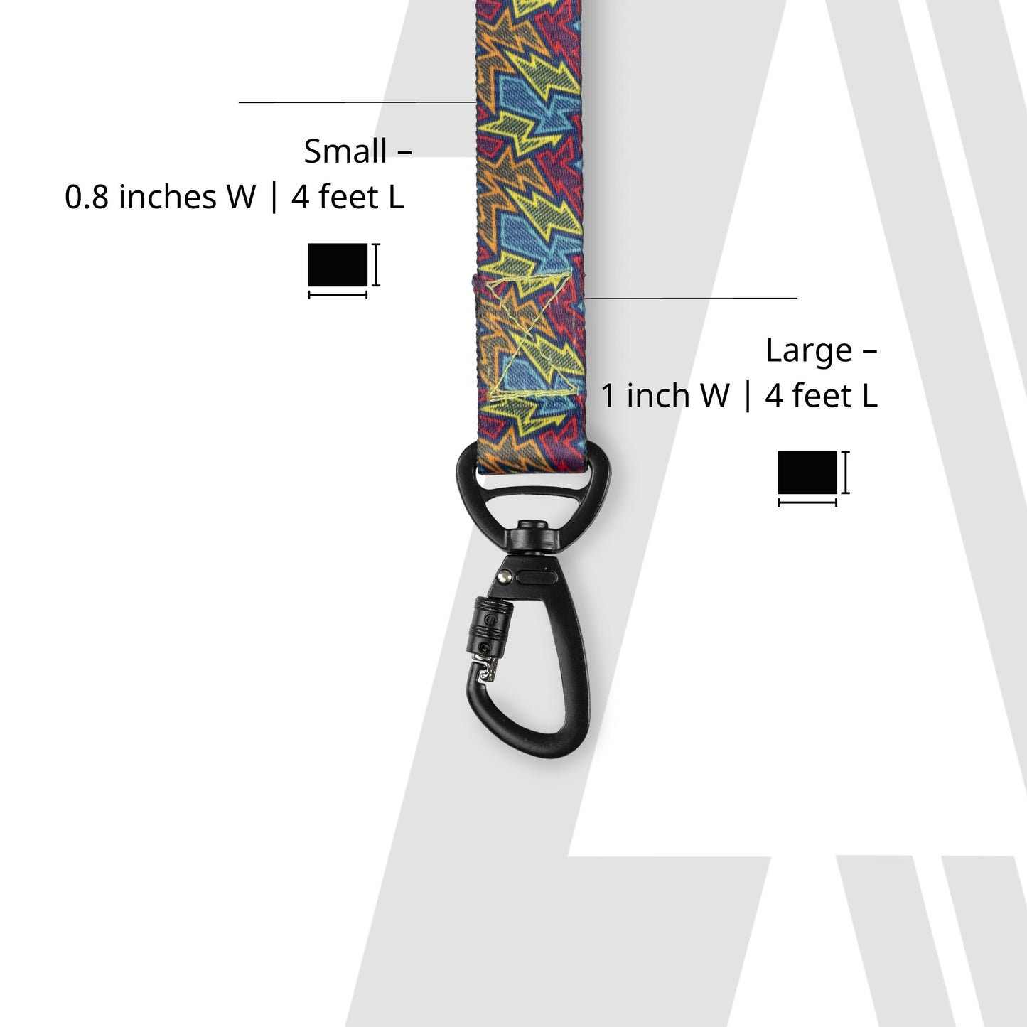 Zoomiez Printed Dog Leash - Bolt