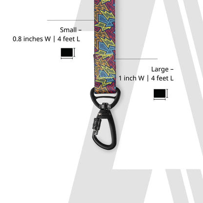 Zoomiez Printed Dog Leash - Bolt