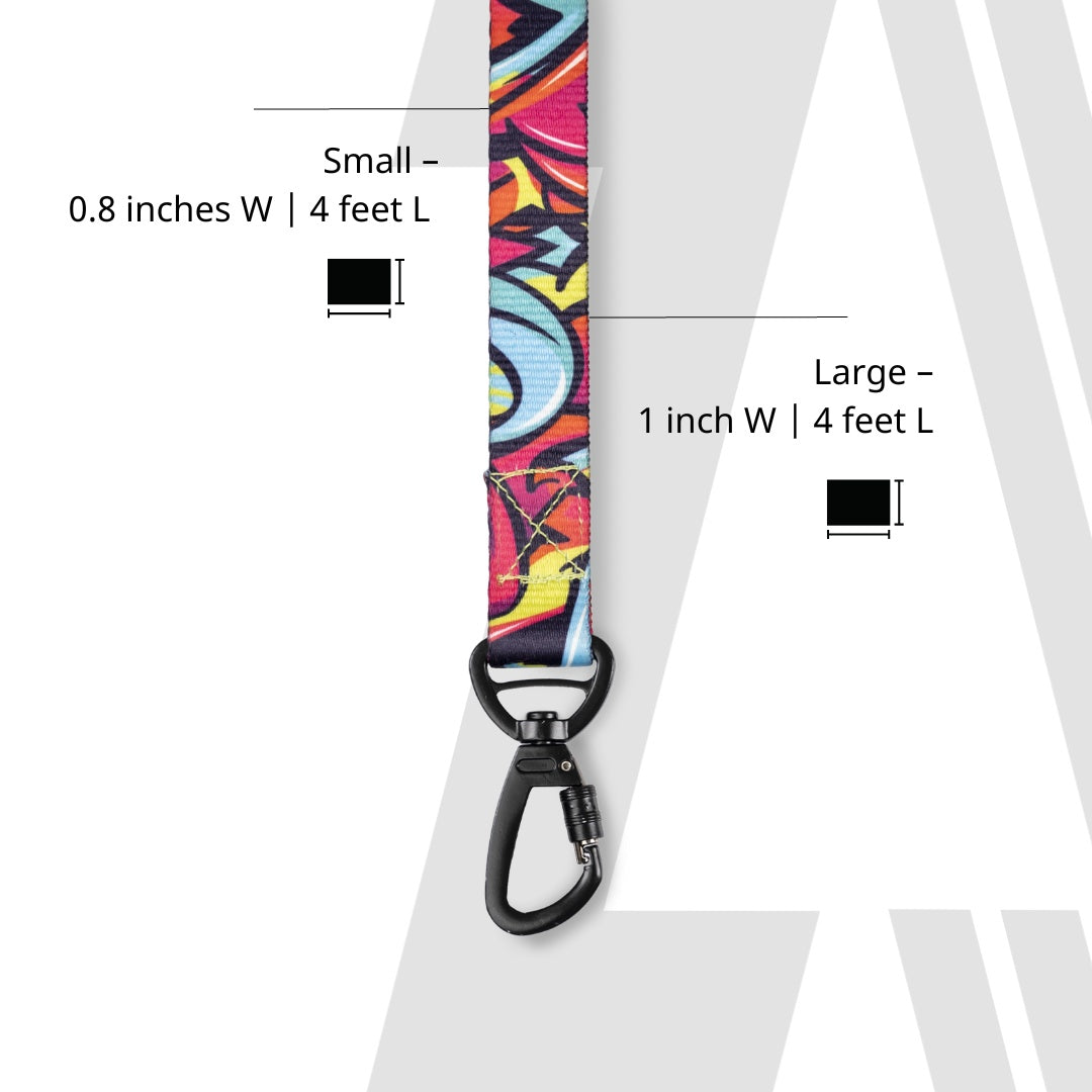 Zoomiez Printed Dog Leash - Drip