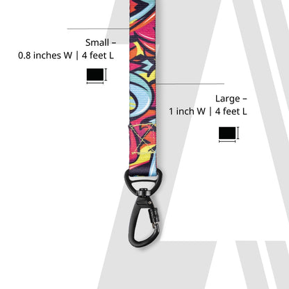 Zoomiez Printed Dog Leash - Drip