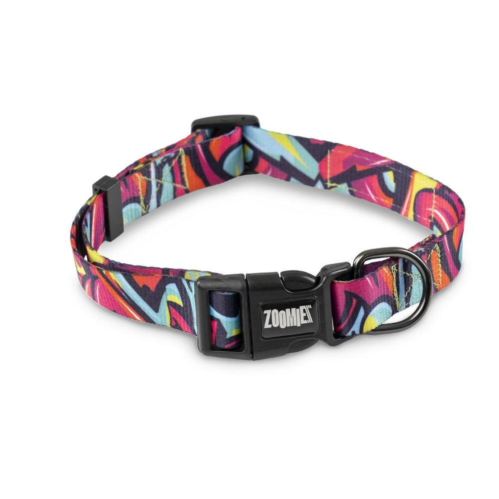 Zoomiez Printed Dog Collar - Drip