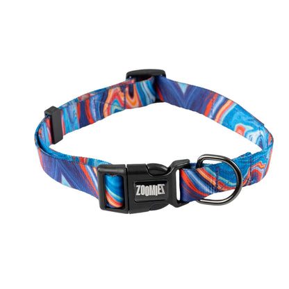 Zoomiez Printed Dog Collar - Fluid