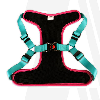 Zoomiez Adjustable Soft Mesh Cat Harness & Hands-Free Leash Co-ord Set - Fuse