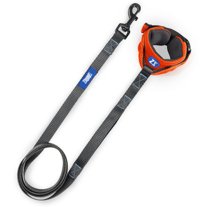 Zoomiez Hands-Free Mesh Dog & Cat Leash - Orange